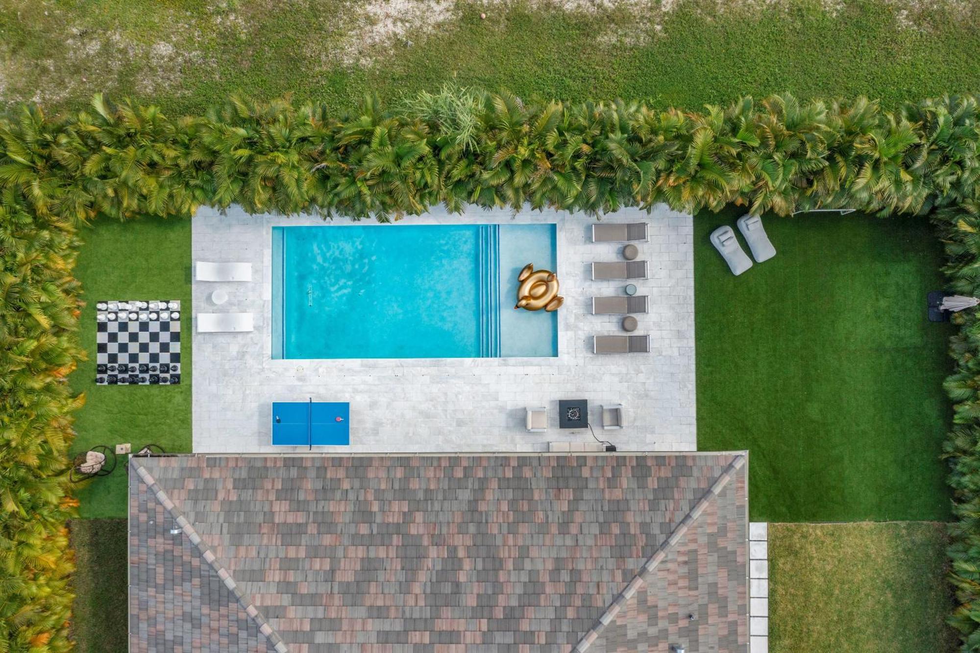 מיאמי Luxury Villa Amara W/Heated Pool/Sauna/Gym/Bbq מראה חיצוני תמונה